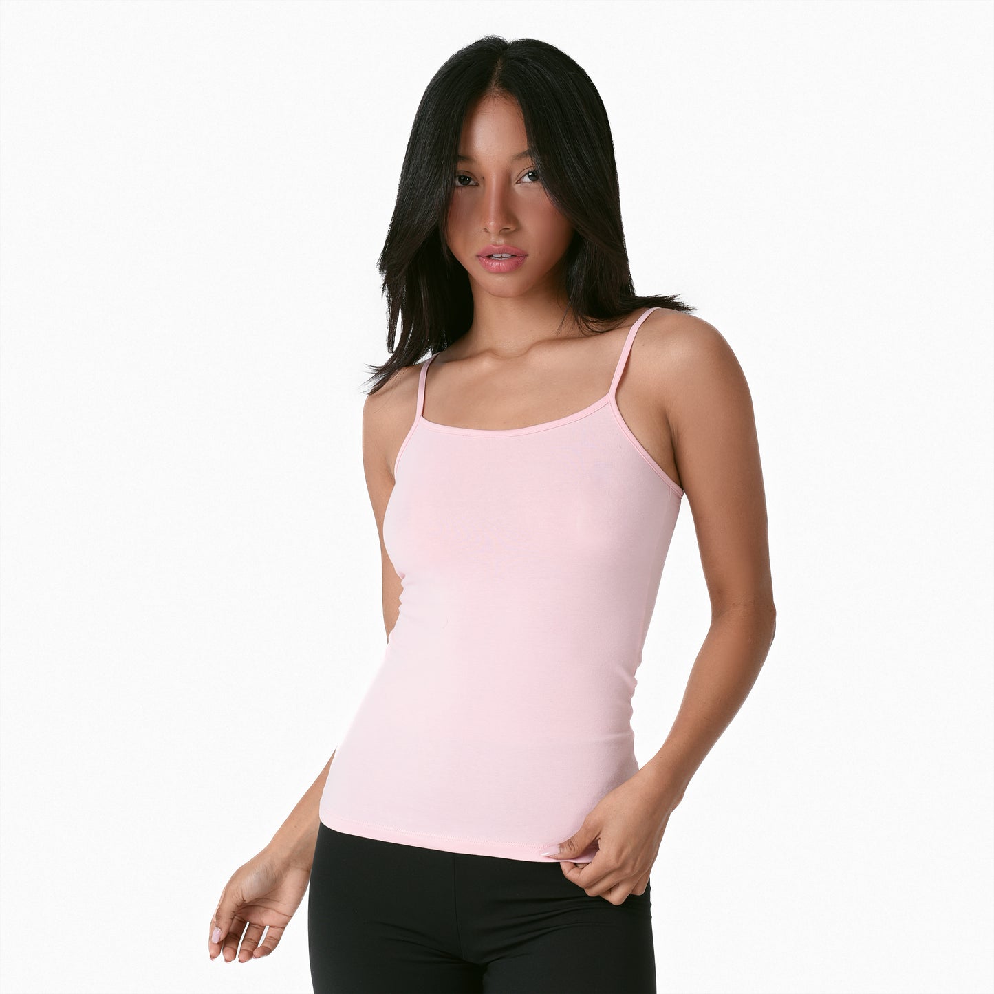 Pink Strappy Top
