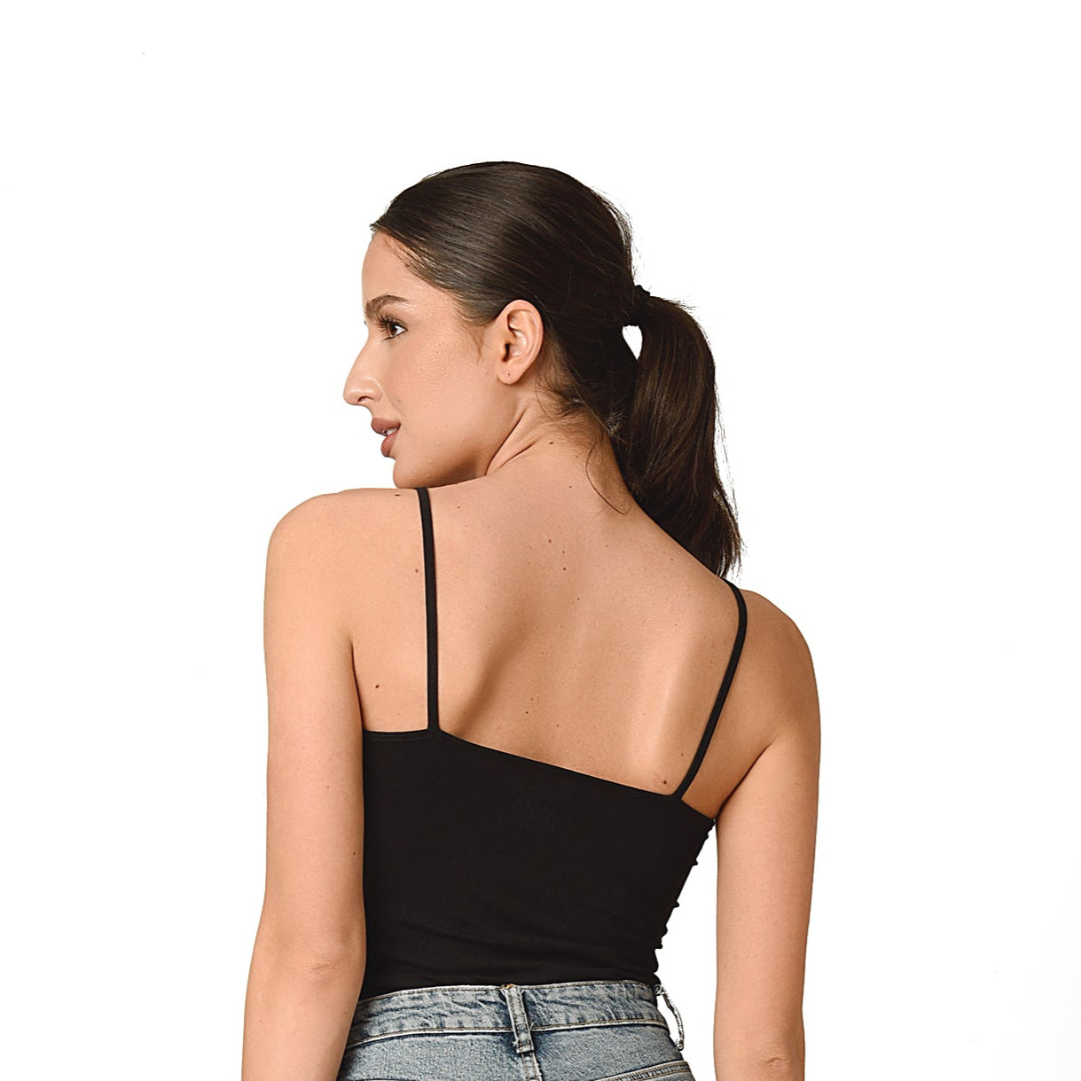Black Strappy Top