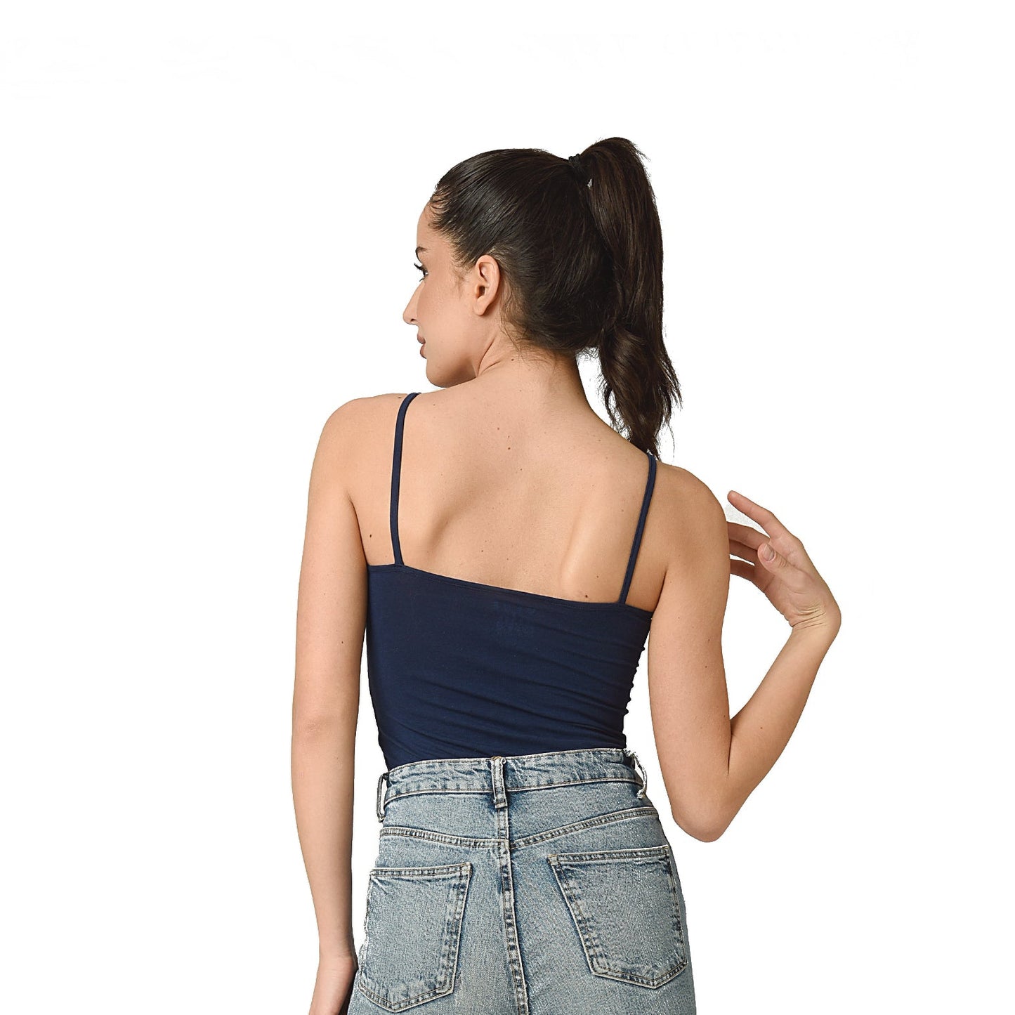 3-pack strappy tops (Black/Navy/Grey)
