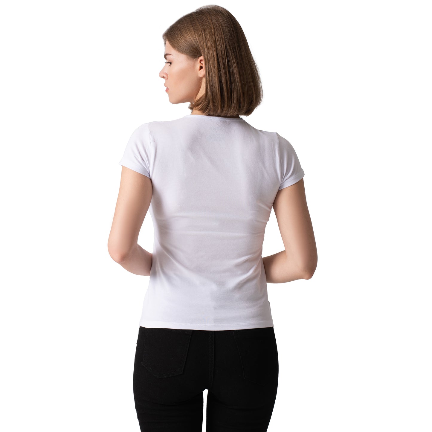 2-Pack Cap-sleeved Top (White/Olive)