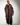Burgundy Faux Leather Coat