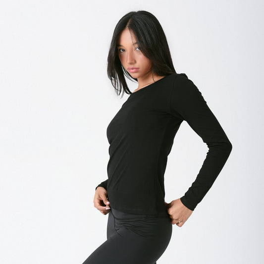 Long Sleeve Cotton Top