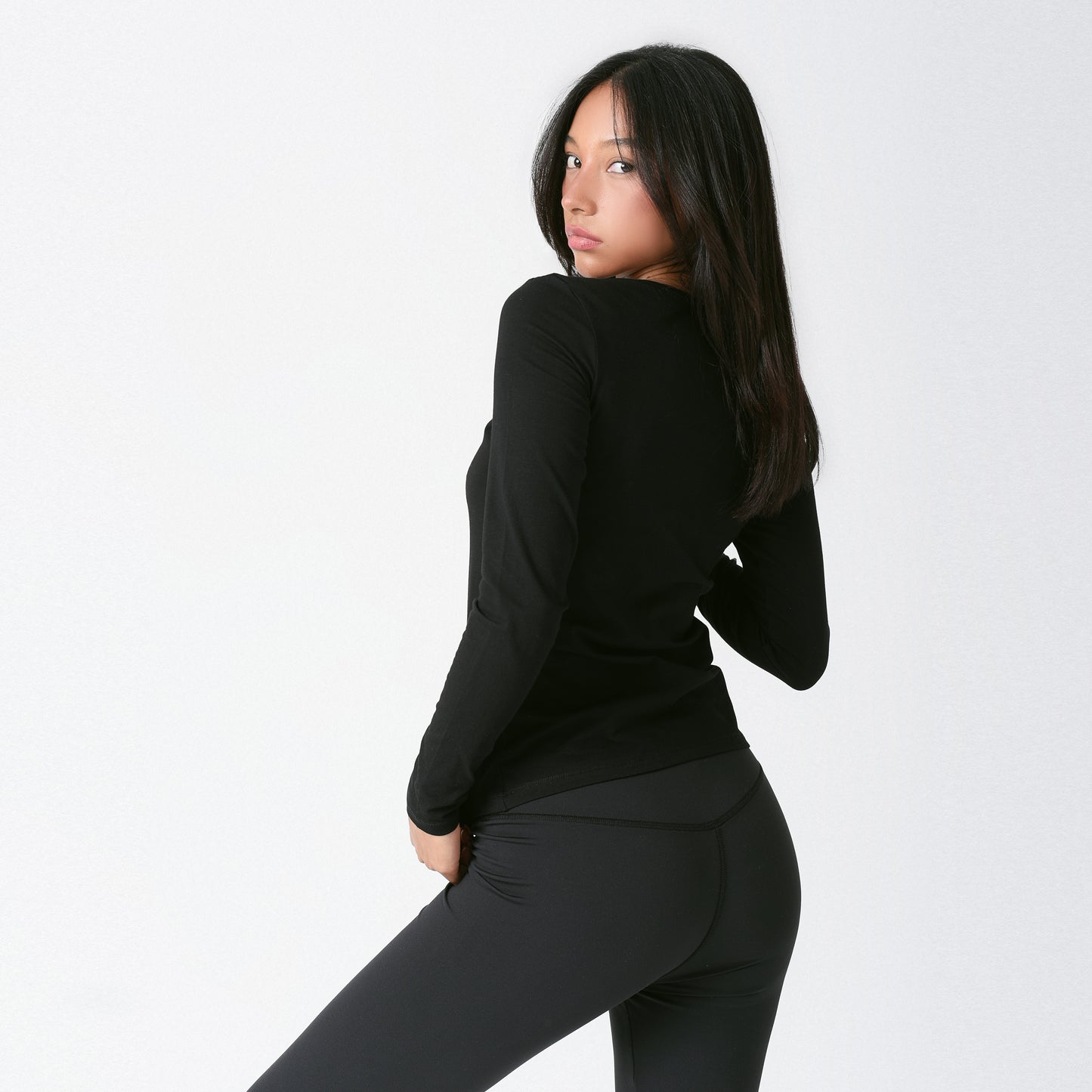 Long Sleeve Cotton Top