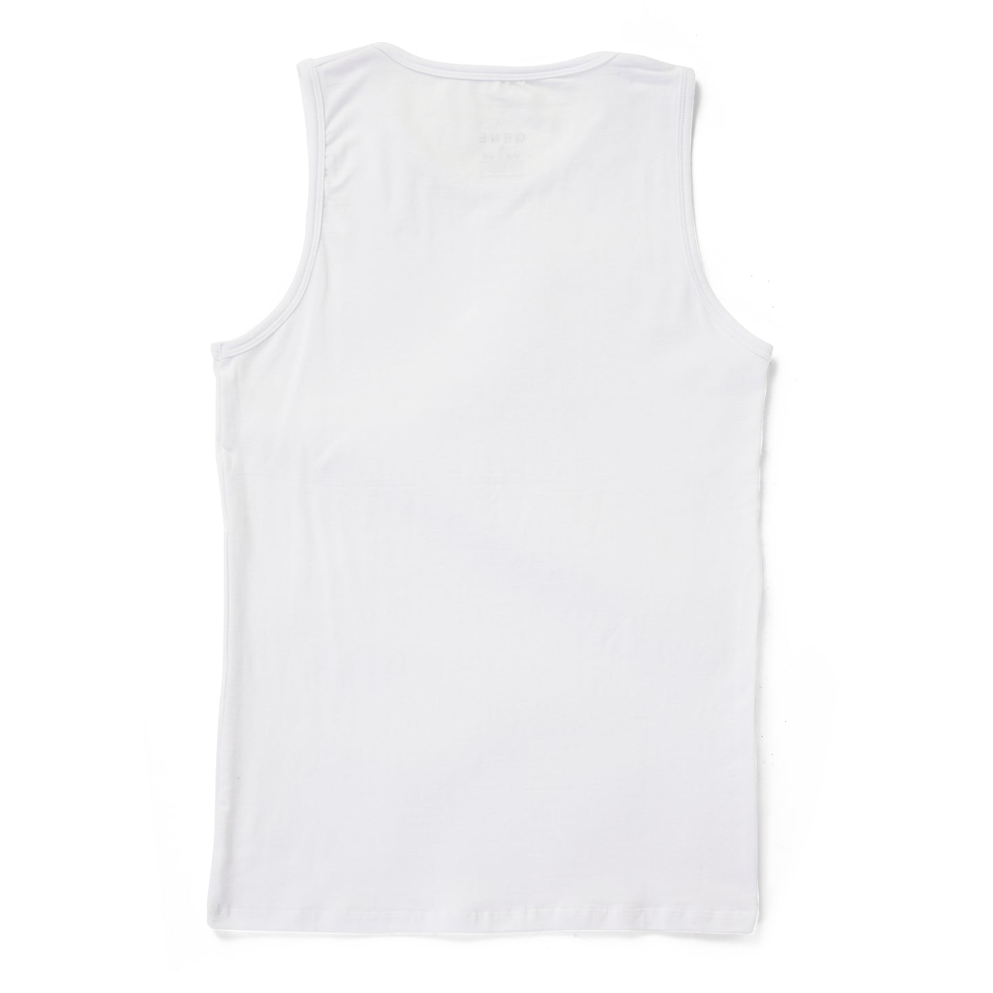White Crew Neck Tank Top Slim Fit 2-Pack