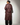 Burgundy Faux Leather Coat