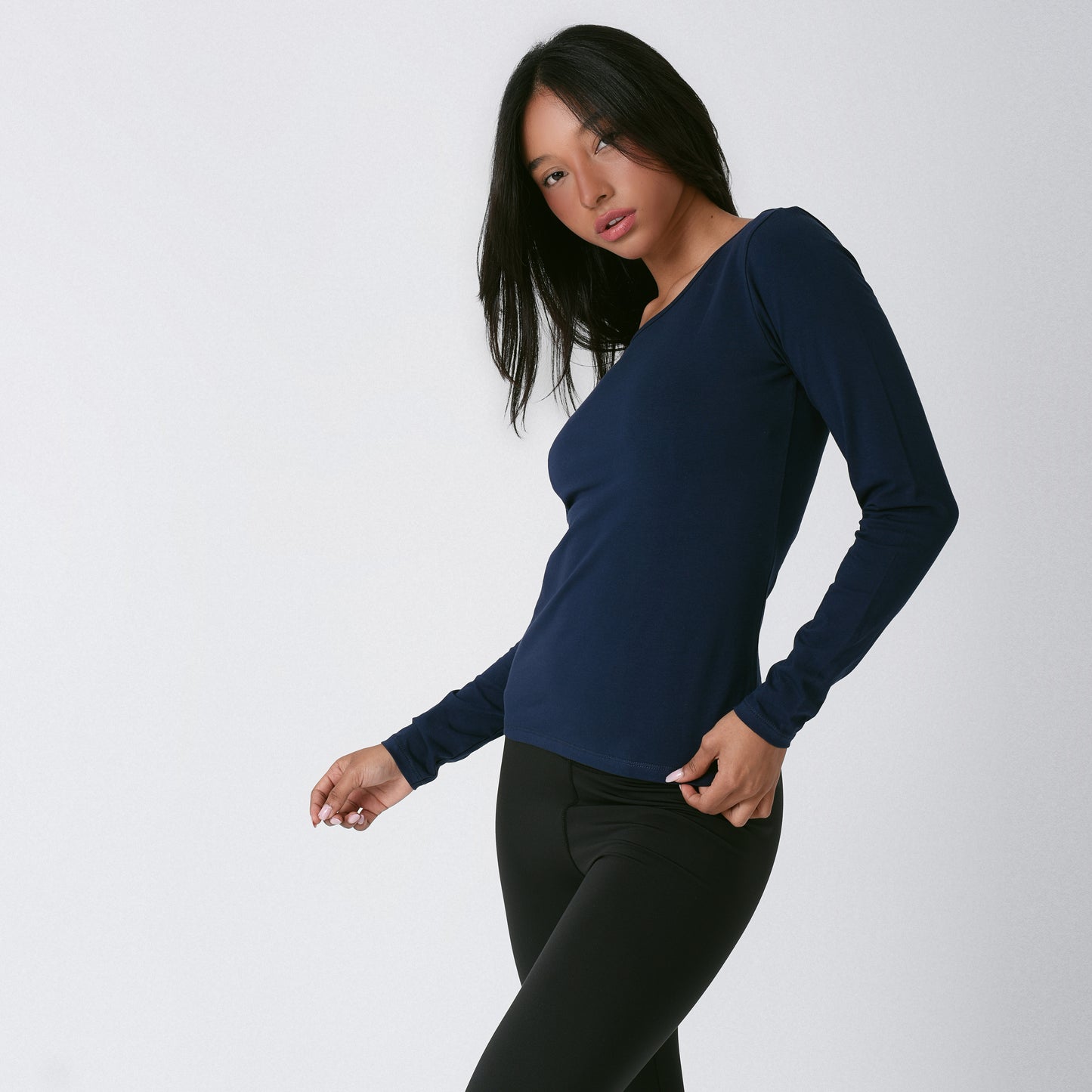 Long Sleeve Cotton Top