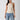 Beige Ribbed Tank Top
