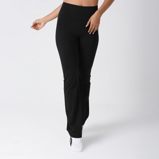 Black Flared sports leggings