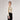 Beige Tight Long Sleeve Polyamide Top