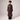 Brown Faux Leather Coat
