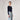 Navy Tight Long Sleeve Polyamide Top