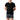 2-Pack Black Undershirt Slim Fit Cotton Stretch